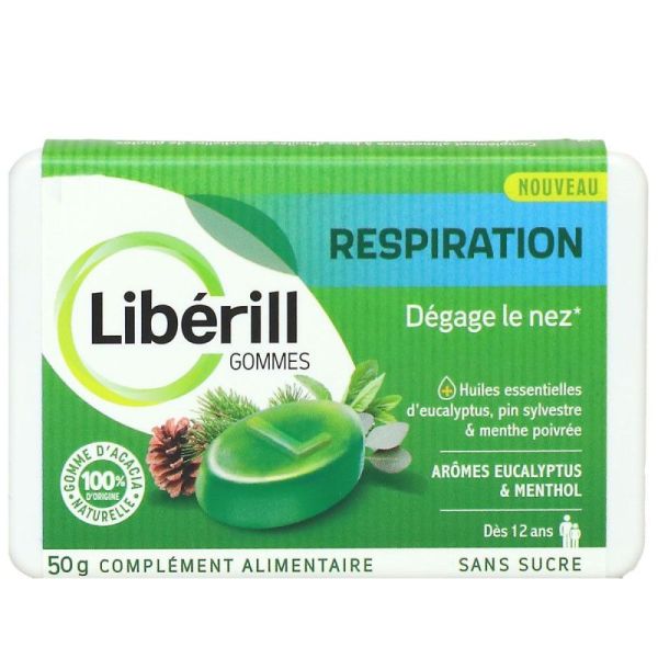 Liberill Respiration Gomme Bte50G