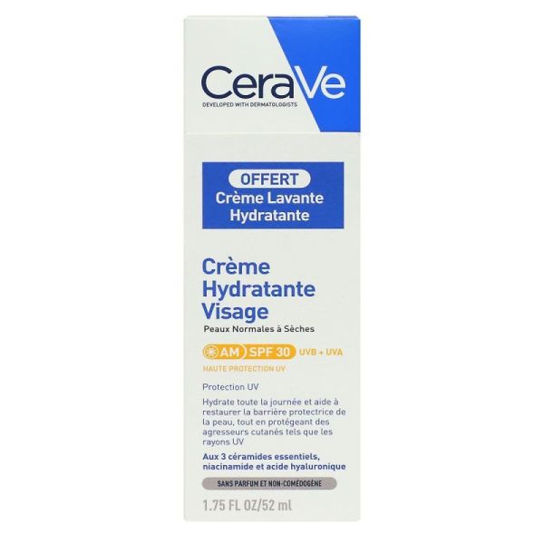 Cerave Cr Hydr Vis Spf30 52Ml+Mini