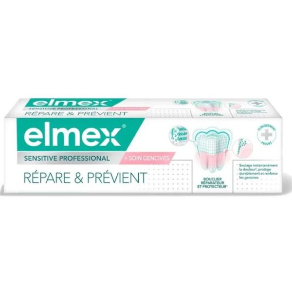 Elmex Dent Sensit Repar&Prev 75Ml