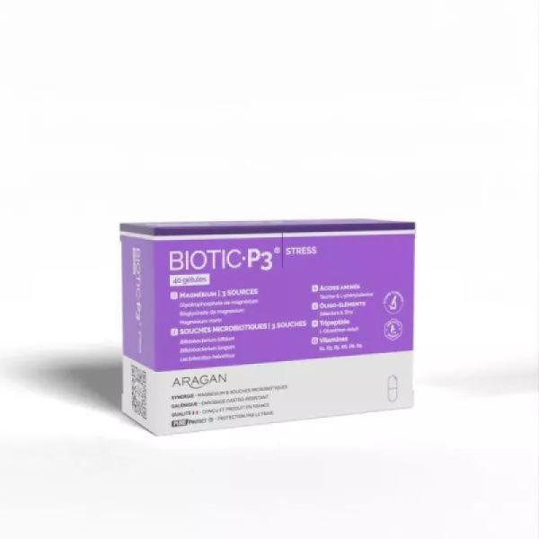 Biotic P3 Stress Ppo 40 Gelules