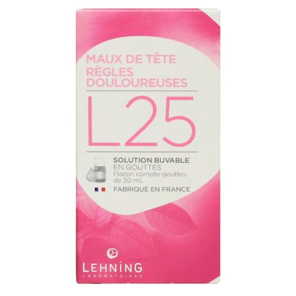 L25 Lehning Solution Buvable en Gouttes