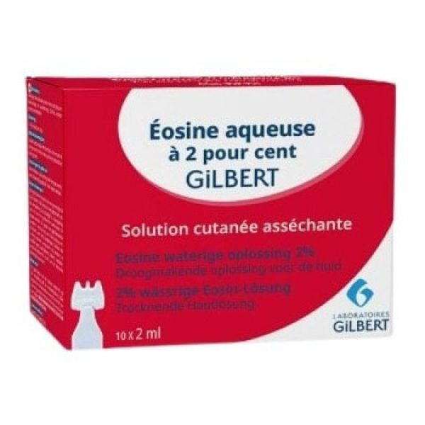 Eosine Aqueuse 2% Gilbert 2Ml 10