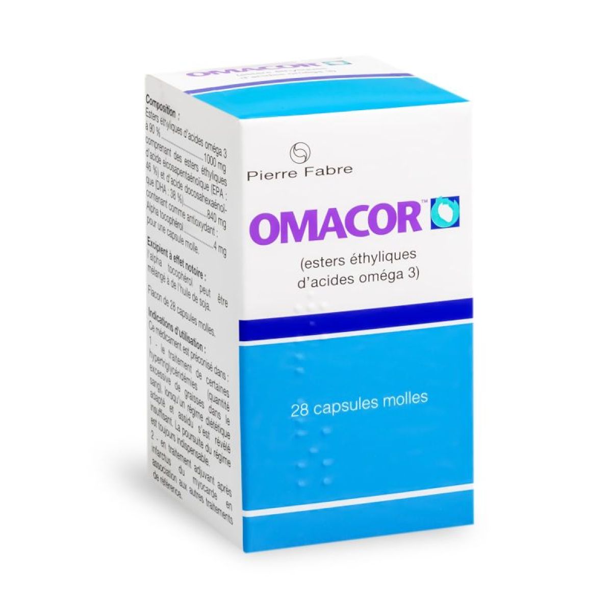 Omacor 1 000mg 28 Capsules Om Ga 3 Pour Sant Cardio   3400935702586 Omacor 1 000mg Caps Fl 28 2x 