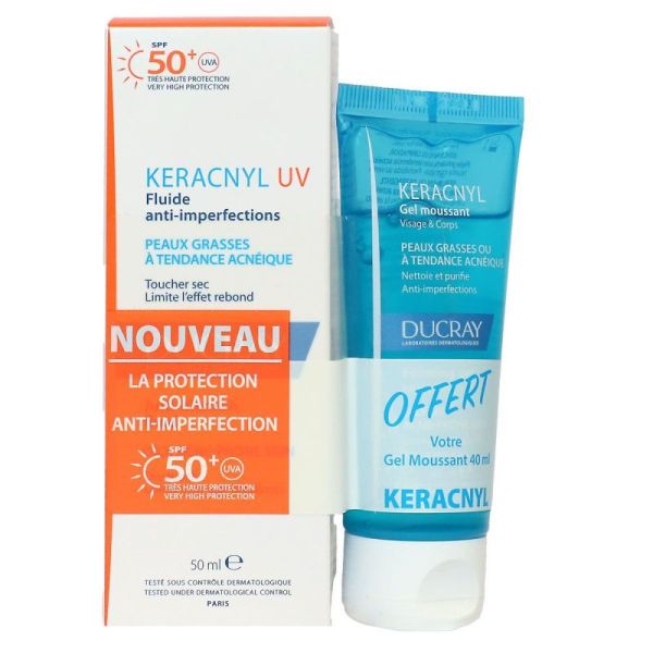 Keracnyl Uv50+ 50Ml+ Gel Mouss