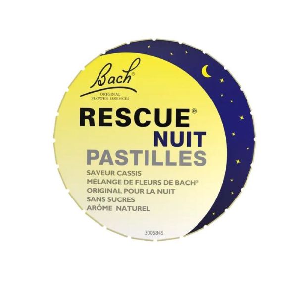 Rescue Pastilles Cassis Nuit