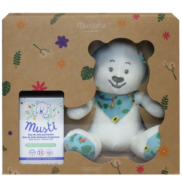 Mustela Coffret Musti Eau Parfumé + Peluche