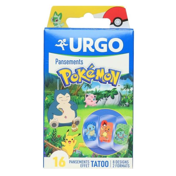 Urgo Pans Pokemon Tatoo 16