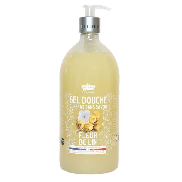 Petit Bain De Provence Gel Douche Fleur de Lin 1L