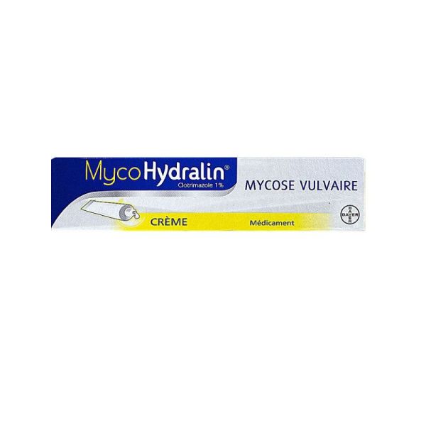 MycoHydralin Crème 1% Clotrimaz. Mycose Vulvaire Tube 20g