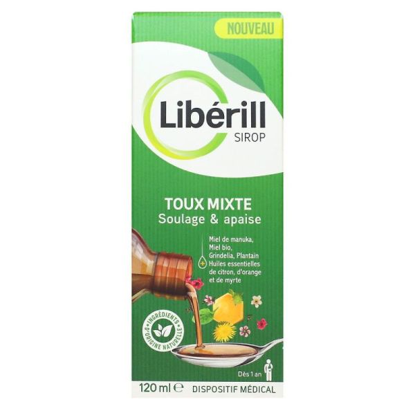 Liberill Sirop Toux Mixte 120Ml