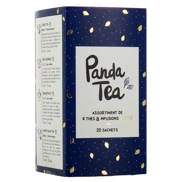 Panda Tea Coffret Xmas Sach 20