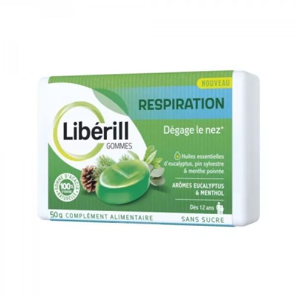 Liberill Respiration Gomme Bte50G