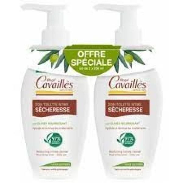 Cavaillès Soin Intime Sécheresse 250ml (x2)