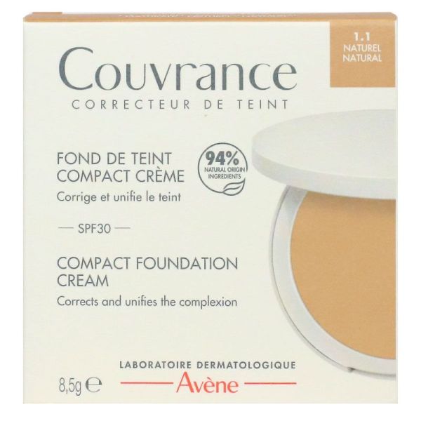 Avène Couvrance Compact Teint Naturel 10g