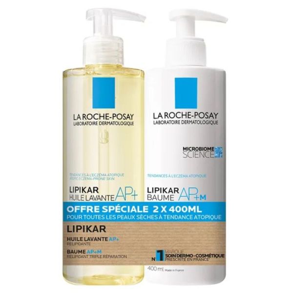 Lipikar Hle Lav Ap+400Ml+Baum Ap+