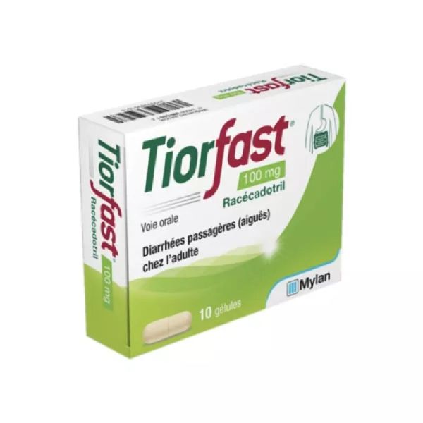 Tiorfast 100mg Gélules Plaquette x10