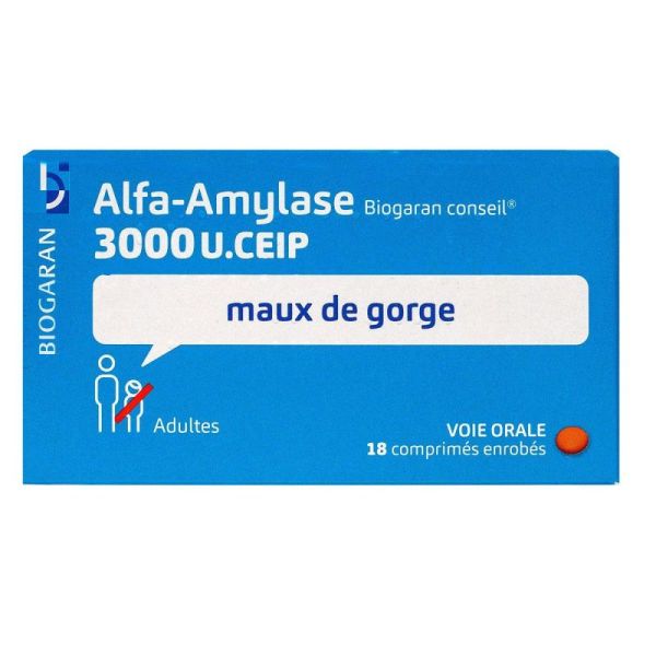 Alfa-Amylase 3000U Bgr Con Cpr 18