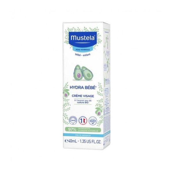 Mustela Bb Hydra Bebe Crème Visage 40Ml