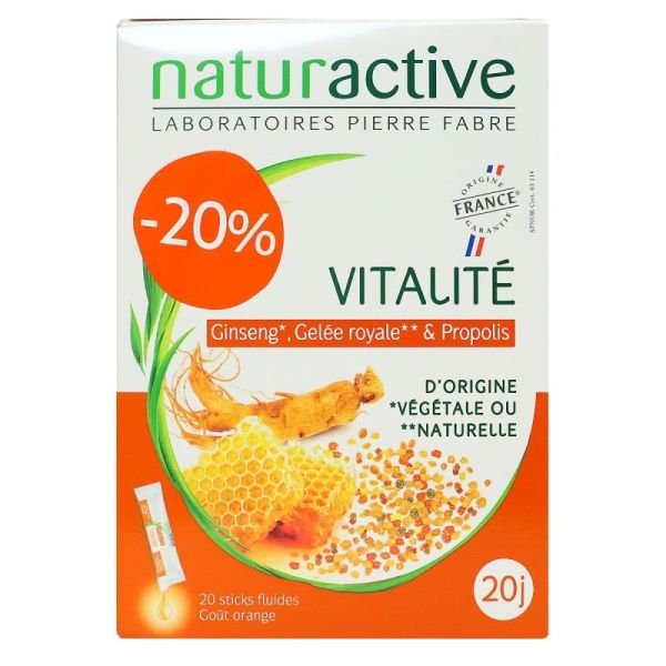 Naturactive Vitalite Stick 20