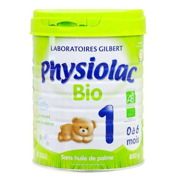 Physiolac Bio 1 Lait Poudre 800g