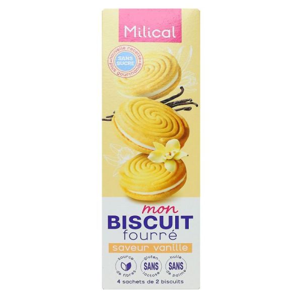 Milical Biscuit Fourré Vanille 8