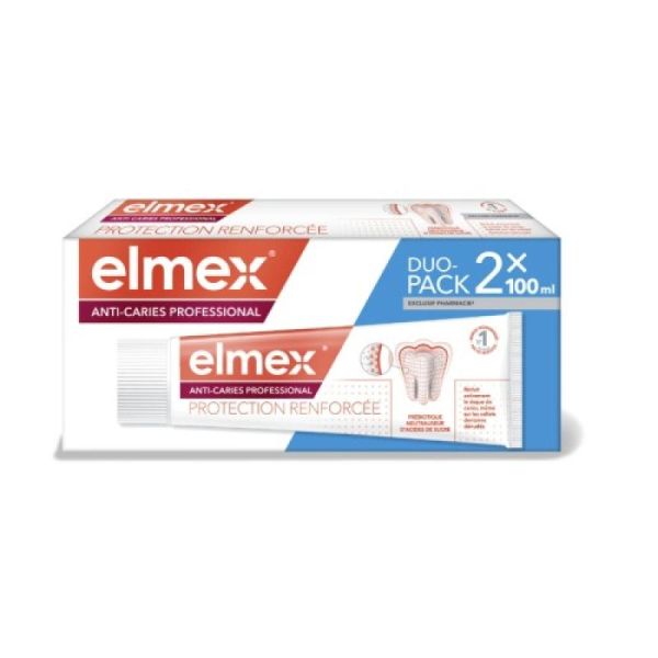 Elmex Dentifrice Anti-Caries Professional 2x100ml