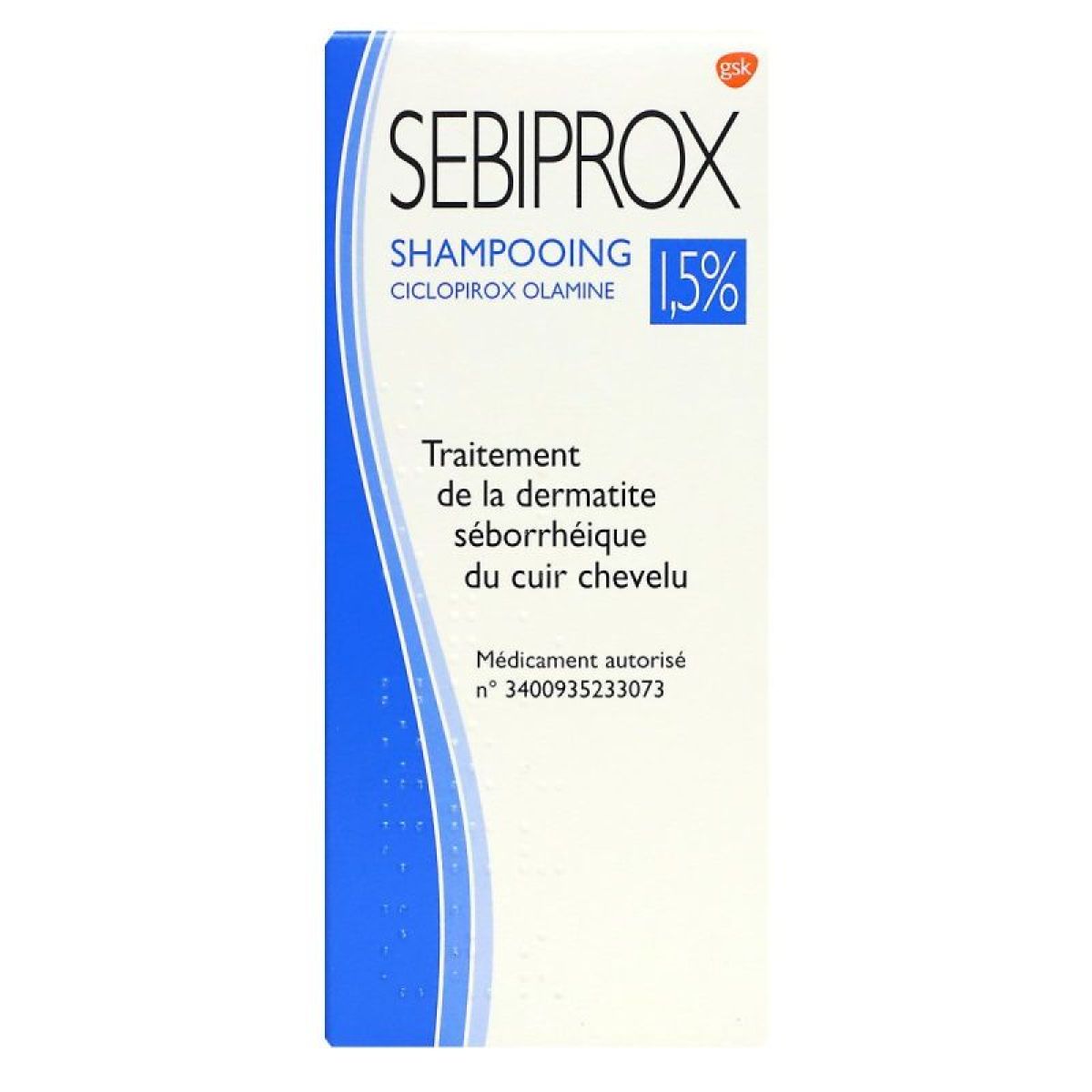 Sebiprox shampooing Dermite séborrhéique 100ml